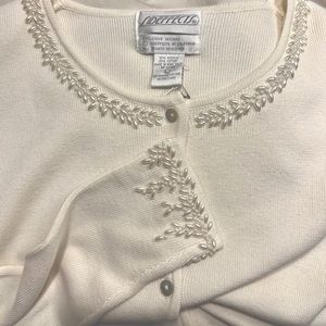 Side Effects Beautiful Beaded Sweater